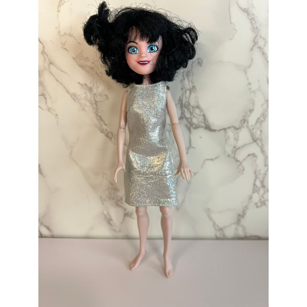Hotel Transylvania Mavis Doll 2017 – Silver Dress, Bendable Arms & Legs 10" Tall